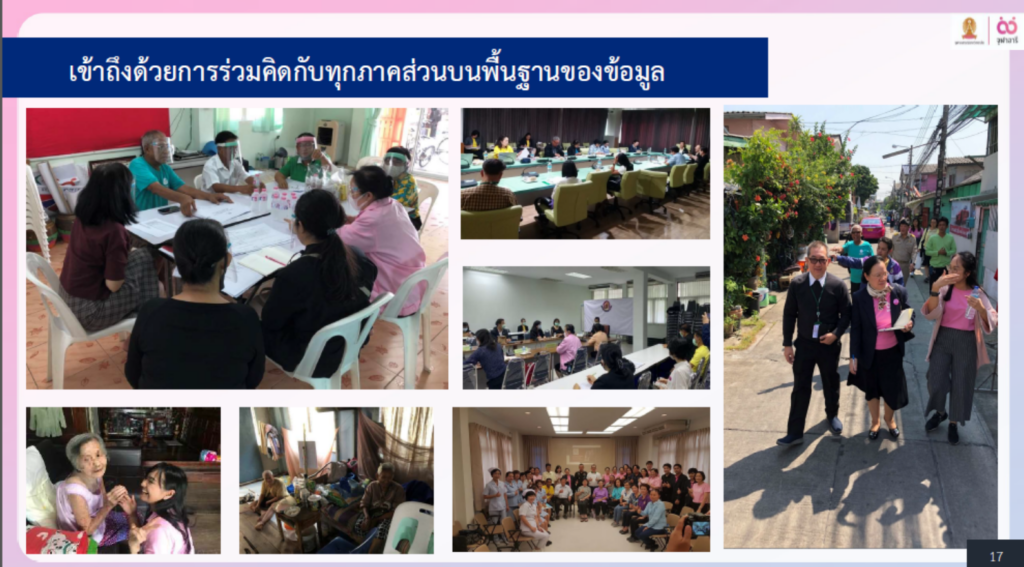 The Chula-ARi Project uses empirical research to develop an aging society in urban communities โครงการจุฬาอารีใช้ข้อมูลวิจัยเชิงประจักษ์เพื่อพัฒนาสังคมสูงวัยในสังคมเมือง